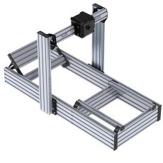 Sim Racing Rig 40160 perfiles CSL DD side mount