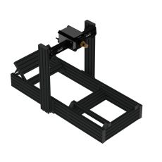 Sim Racing Rig 40160 negro perfiles DD1/2 side mount