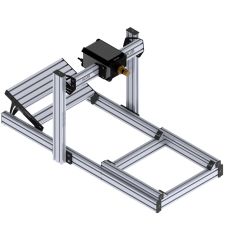 Sim racing rig 4080 perfiles DD1/2 sidemount