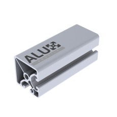 Perfil de aluminio 4040 – 2 ranuras en T 90°