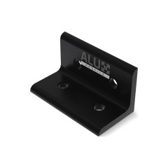 Esquina de aluminio 8040 negra