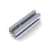 Conector automático para perfiles 30 montado con tornillo y tuerca martillo M5 vista de montaje