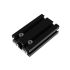 Perfil de aluminio 3060 negro anodizado