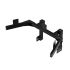 Soporte triple monitor para Sim Rig con perfil 40x80 negro