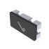 Tapón negro 30x60 mm para marcos de aluminio ALUX Profile